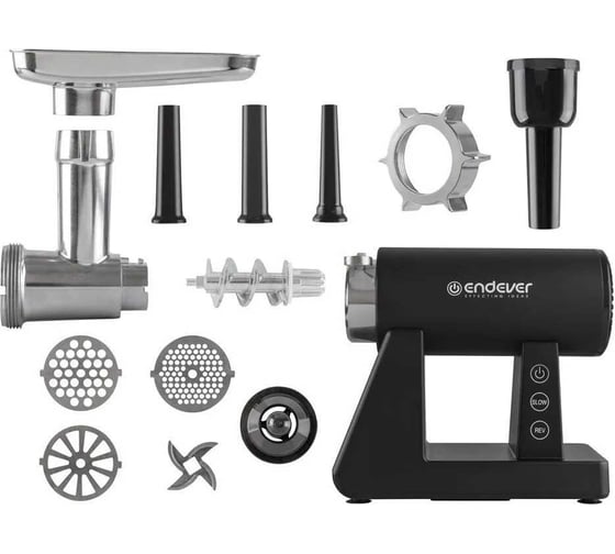 Электрическая мясорубка ENDEVER Sigma-110, мощность 2600 Вт, черный 90431