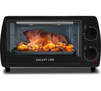 Мини-печь Galaxy Line gl 2626 черный 1000 вт, объем 10 л 7022026262