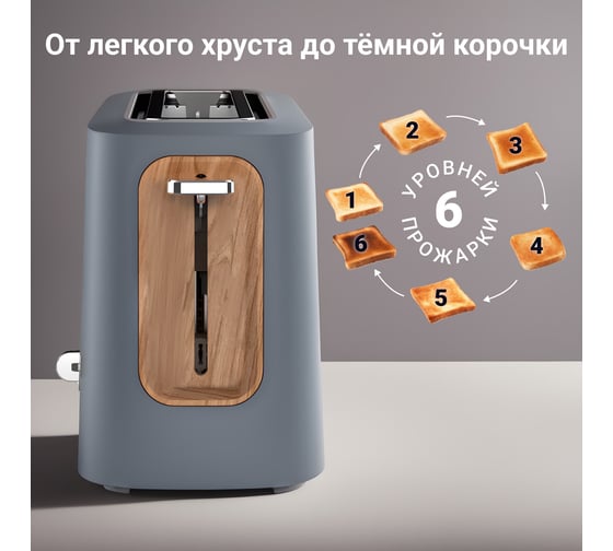Тостер TESLER TT-140 GREY 00000202814