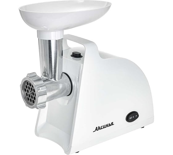 Электромясорубка Аксинья КС-2005С белый, 2000 Вт Р1-00010514