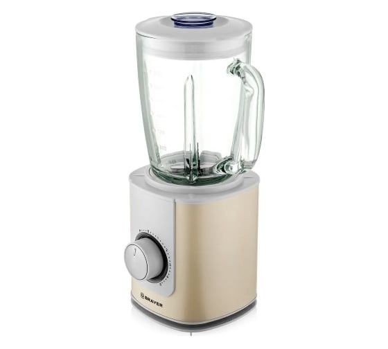 Настольный блендер BRAYER 1205BR 1200 Вт, стекло, 1,75 л, 6 титановых ножей, импульс, колка льда BR1205