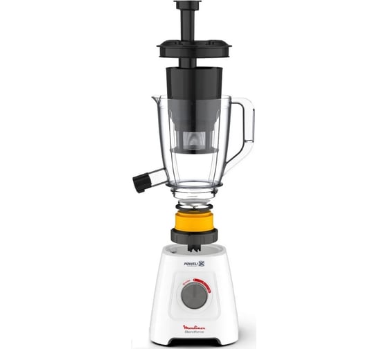 Стационарный блендер MOULINEX Blendforce 600 Вт белый LM42Q110