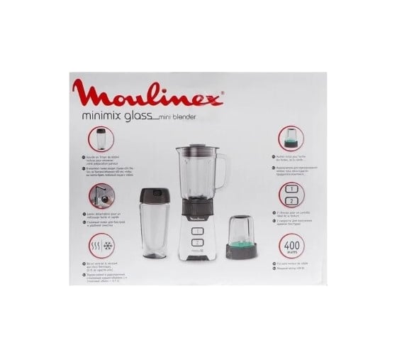Стационарный блендер MOULINEX черный LM16L110