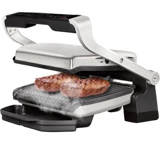 Электрогриль TEFAL Optigrill+ Initial 2000 Вт черный/серебристый GC706D34