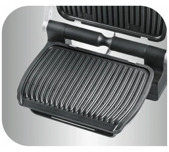 Электрогриль TEFAL Optigrill+ Initial 2000 Вт черный/серебристый GC706D34