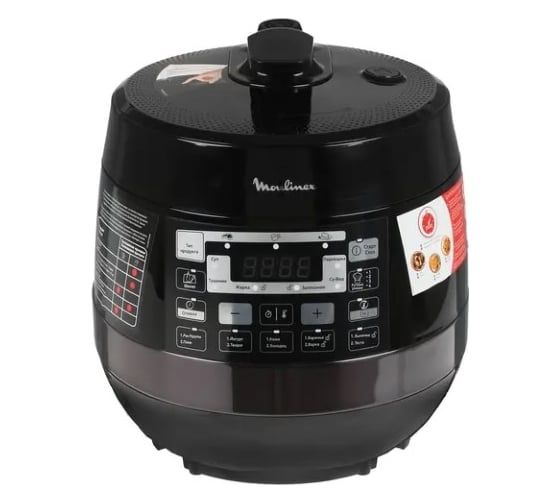 Мультиварка MOULINEX Quickchef 5 л 1000 Вт черный CE430832