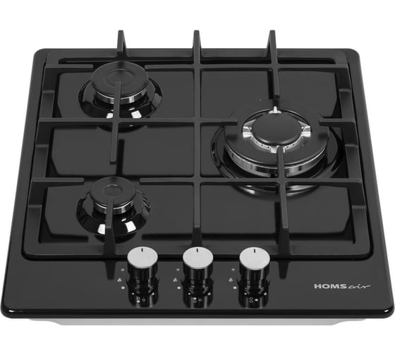 Газовая варочная панель HOMSair HGE433TGCBK