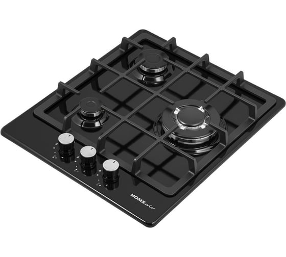 Газовая варочная панель HOMSair HGE433TGCBK
