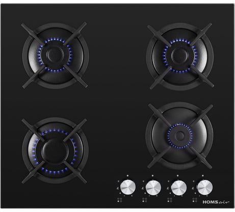 Газовая варочная панель HOMSair HGG641BK
