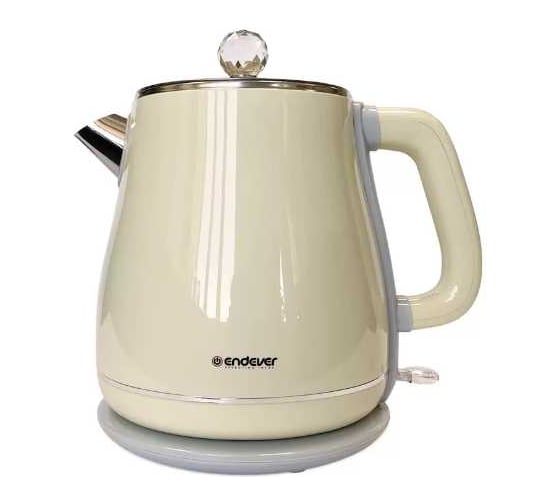 Электрический чайник ENDEVER Skyline KR-259S, бежевый, 90402