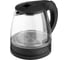 Чайник Homestar hs-1053 1.2 л, стекло, пластик, черный 106463 2