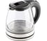 Чайник Homestar hs-1052 1.2 л, стекло, пластик, черный 106462 1