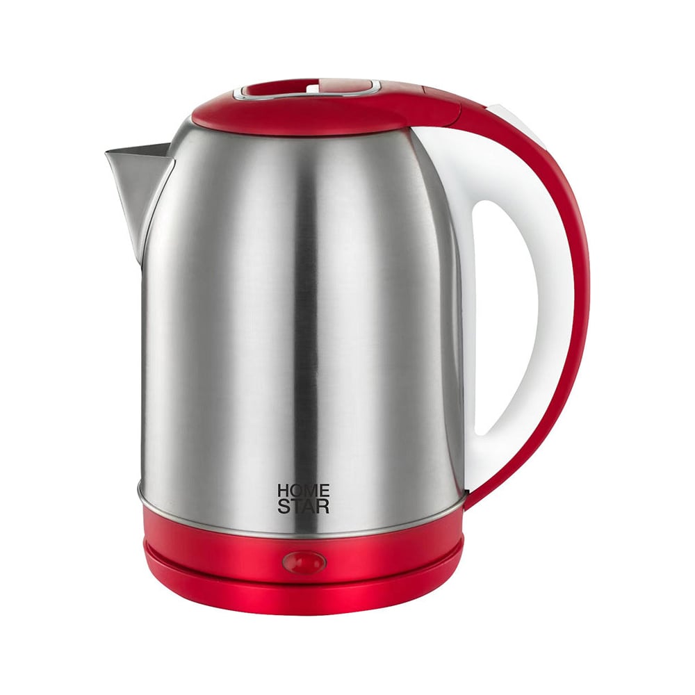 Чайник Homestar hs-1054 2.3 л, стальной, красный 106466 - выгодная цена ...