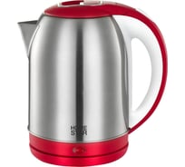 Чайник Homestar hs-1054 2.3 л, стальной, красный 106466
