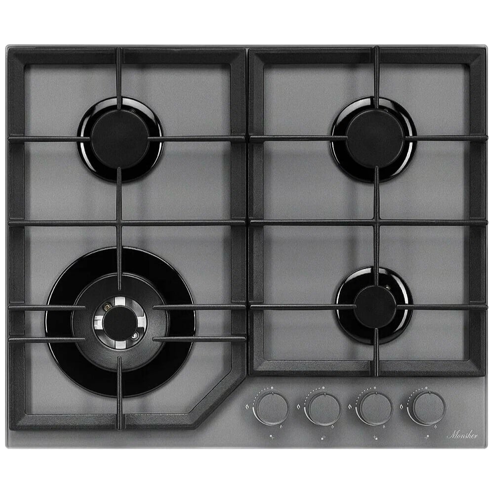 Варочная поверхность MONSHER MGG 60 Argent 76637 - выгодная цена ...