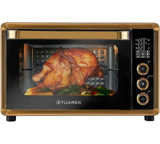 Мини-печь TUAREX TK-5040 черный/золотой, 1600 Вт, 40 л 90406