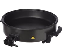 Электро-сковорода FIRST 5109-2 Black 42 см, 1500 Вт, 5 режимов температуры, антипригарное покрытие FA-5109-2