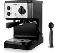 Кофеварка FIRST 5476-1 Black 1050 Вт, 15 бар, 1.25 л, капучинатор FA-5476-1