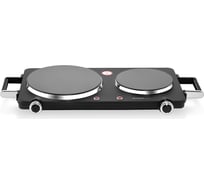 Инфракрасная электроплитка FIRST 5096-6 мощность 2500 Вт, 2 конфорки д 220 мм, д 160 мм FA-5096-6