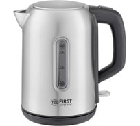 Чайник FIRST 5409-5 мощность 2200 Вт, максимальный объем 1.7 л, корпус из нержавеющей стали, стальной FA-5409-5