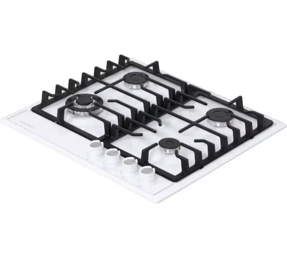 Металлическая газовая варочная панель Delvento grata 60 см V60V41W011