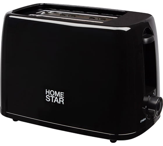 Тостер Homestar HS-1015 черный, 650 Вт 106193