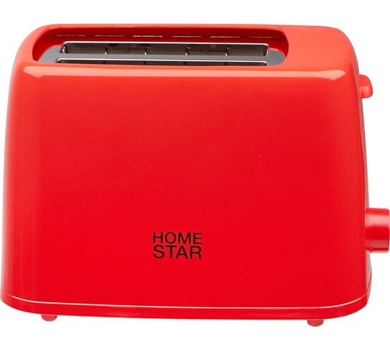Тостер Homestar HS-1015 красный, 650 Вт 106192