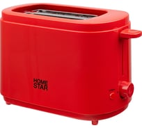 Тостер Homestar HS-1050 красный, 750 Вт 106194