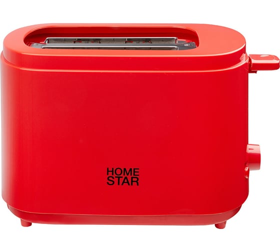 Тостер Homestar HS-1050 красный, 750 Вт 106194
