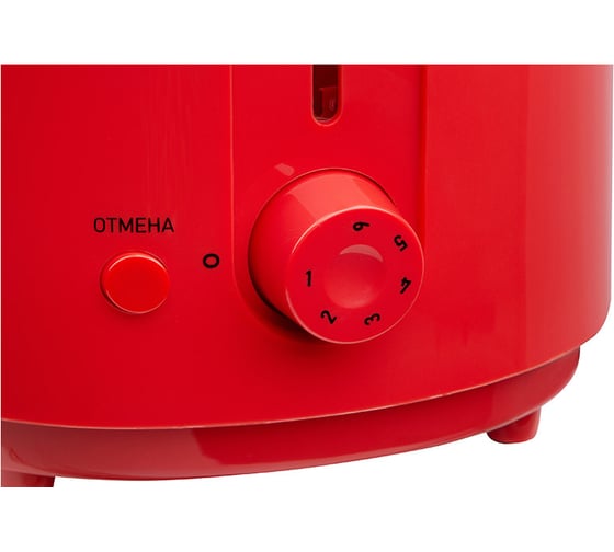 Тостер Homestar HS-1050 красный, 750 Вт 106194