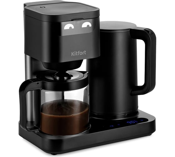 Кофеварка "2 в 1" KITFORT КТ-7143 1