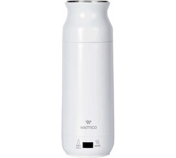 Маленький чайник термос WATTICO 220В 0.5 л Kettle белый 00-00000037