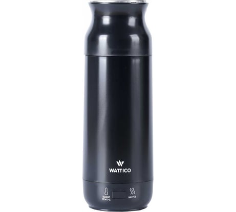 Маленький чайник термос WATTICO 220В 0.5 л Kettle черный 00-00000097