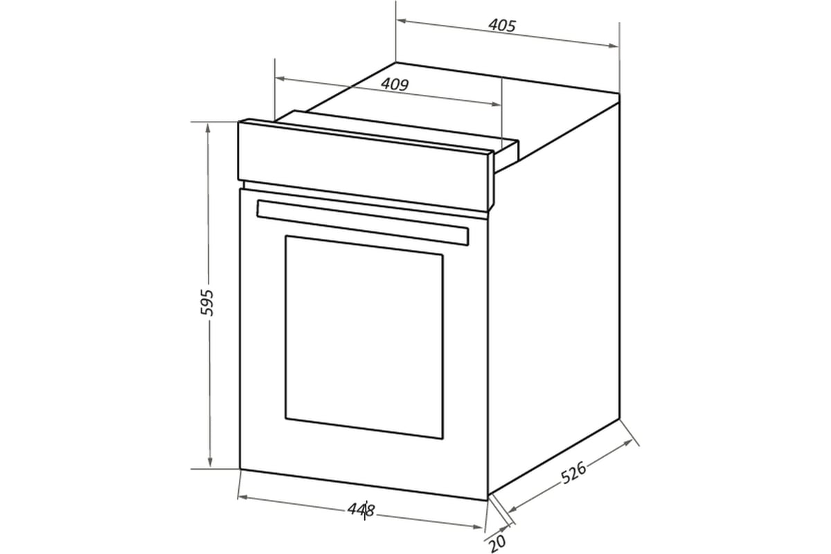 Maunfeld eoec516s серебристый