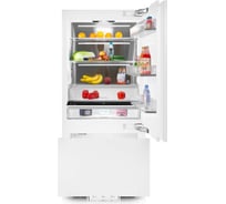 Встраиваемый холодильник-морозильник MAUNFELD MBF212NFW1