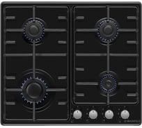 Газовая варочная панель MAUNFELD EGHE.64.3STS-EB