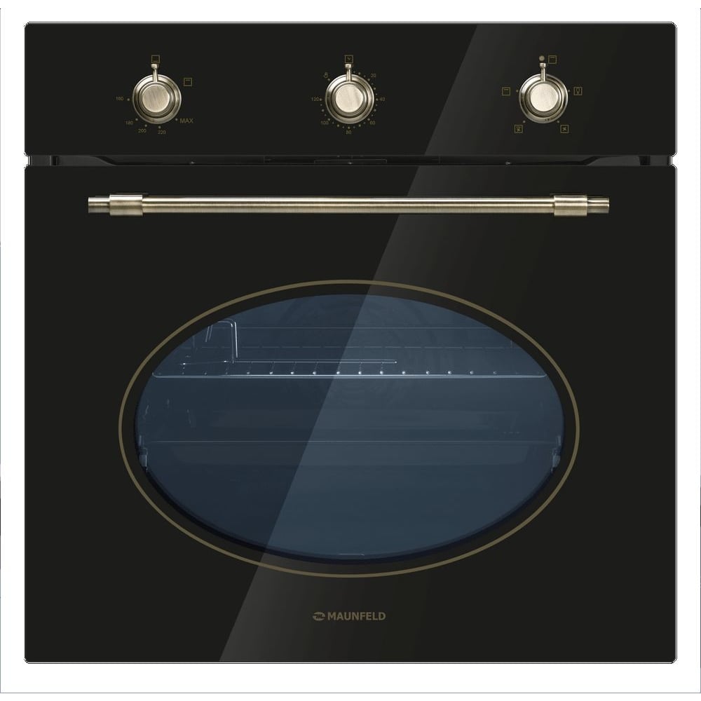 Газовый духовой шкаф с электрическим грилем MAUNFELD EOGC604RBG.MT ...