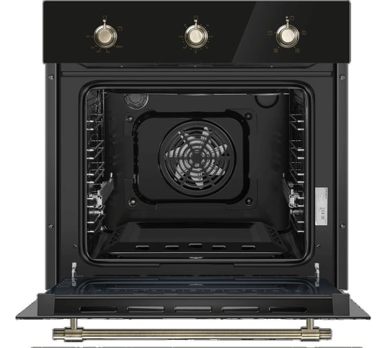 Газовый духовой шкаф с электрическим грилем MAUNFELD EOGC604RBG.MT