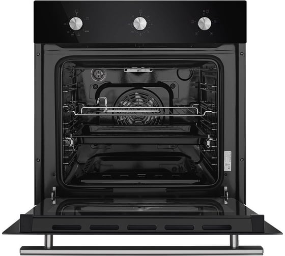 Газовый духовой шкаф с электрическим грилем MAUNFELD EOGC604B