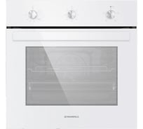 Газовый духовой шкаф с электрическим грилем MAUNFELD EOGC604W