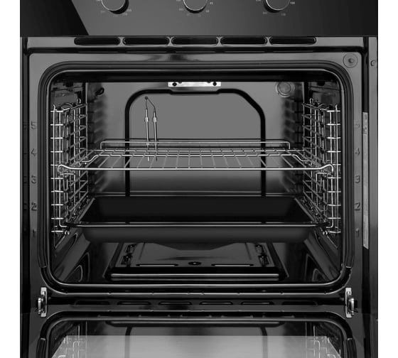 Газовый духовой шкаф с электрическим грилем MAUNFELD MOGS703B2