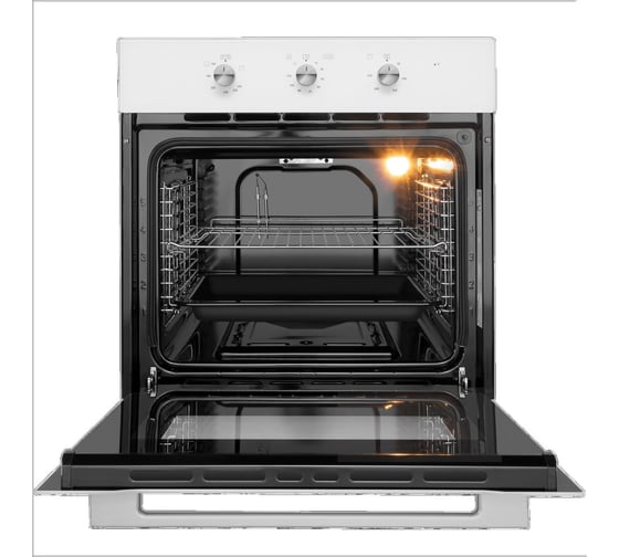 Газовый духовой шкаф с электрическим грилем MAUNFELD MOGS703W