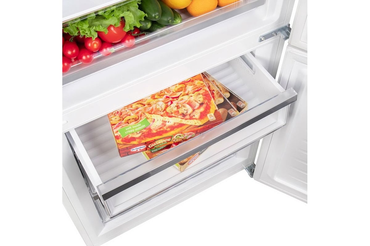 Холодильник с инвертором MAUNFELD MFF1857NFW - выгодная цена, отзывы ...