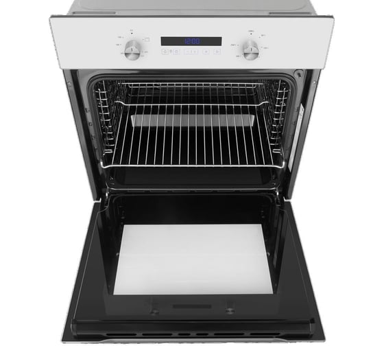 Газовый духовой шкаф с электрическим грилем MAUNFELD MOGM703W