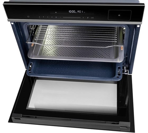 Электрический духовой шкаф с паром MAUNFELD MCMO5016STGB