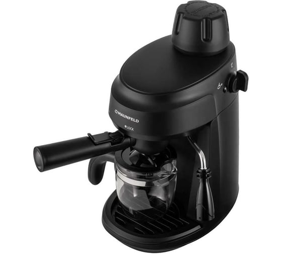 Кофемашина рожкового типа MAUNFELD MF-733BK
