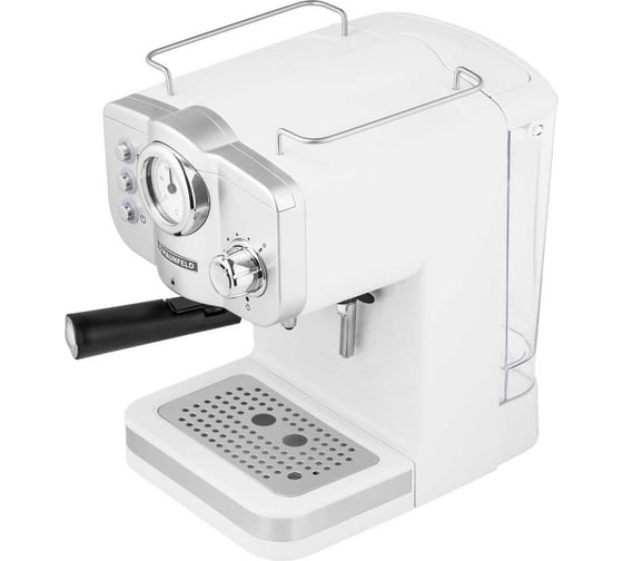 Кофемашина рожкового типа MAUNFELD MF-735WH PRO