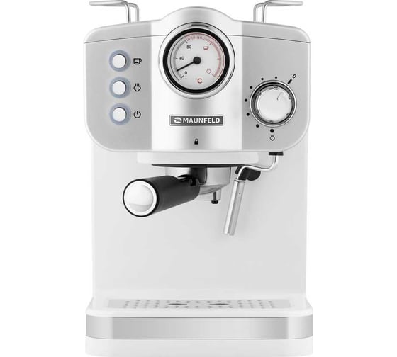 Кофемашина рожкового типа MAUNFELD MF-735WH PRO