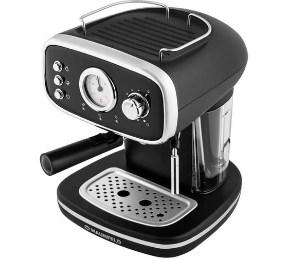 Кофемашина рожкового типа MAUNFELD MF-736BK