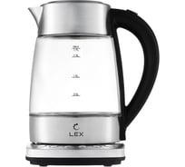 Электрический чайник LEX Lxk 30016-1, черный LXК3016-1